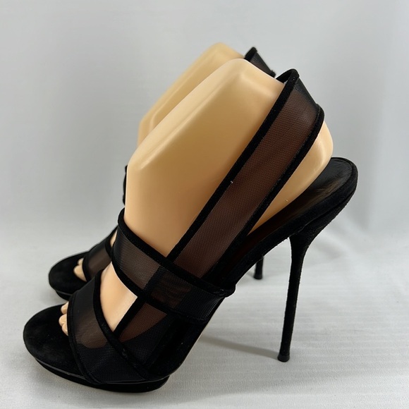 Gucci Bette High-Heel Mesh Platform Sandal - Picture 4 of 13